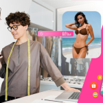 FotoModel produz imagens vibrantes para moda fitness com corpos ativos.