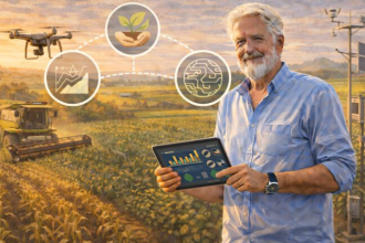 A tecnologia no agronegócio amplia produtividade e sustentabilidade ao integrar dados e inovação, destaca Aldo Vendramin.