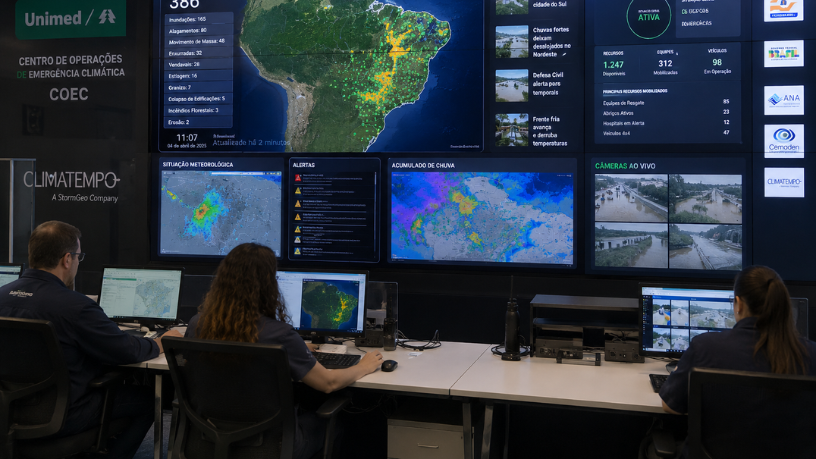 Inteligência Artificial e Gestão de Crises Climáticas: Como o Brasil Começa a Modernizar sua Resposta a Desastres